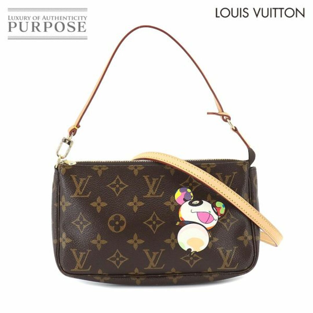 未使用 展示品 ルイ ヴィトン LOUIS VUITTON モノグラム パンダ ポシェット アクセソワール 2way ハンド ショルダー バッグ 村上隆 M51981 VLP 90212853ブランドルイヴィトン