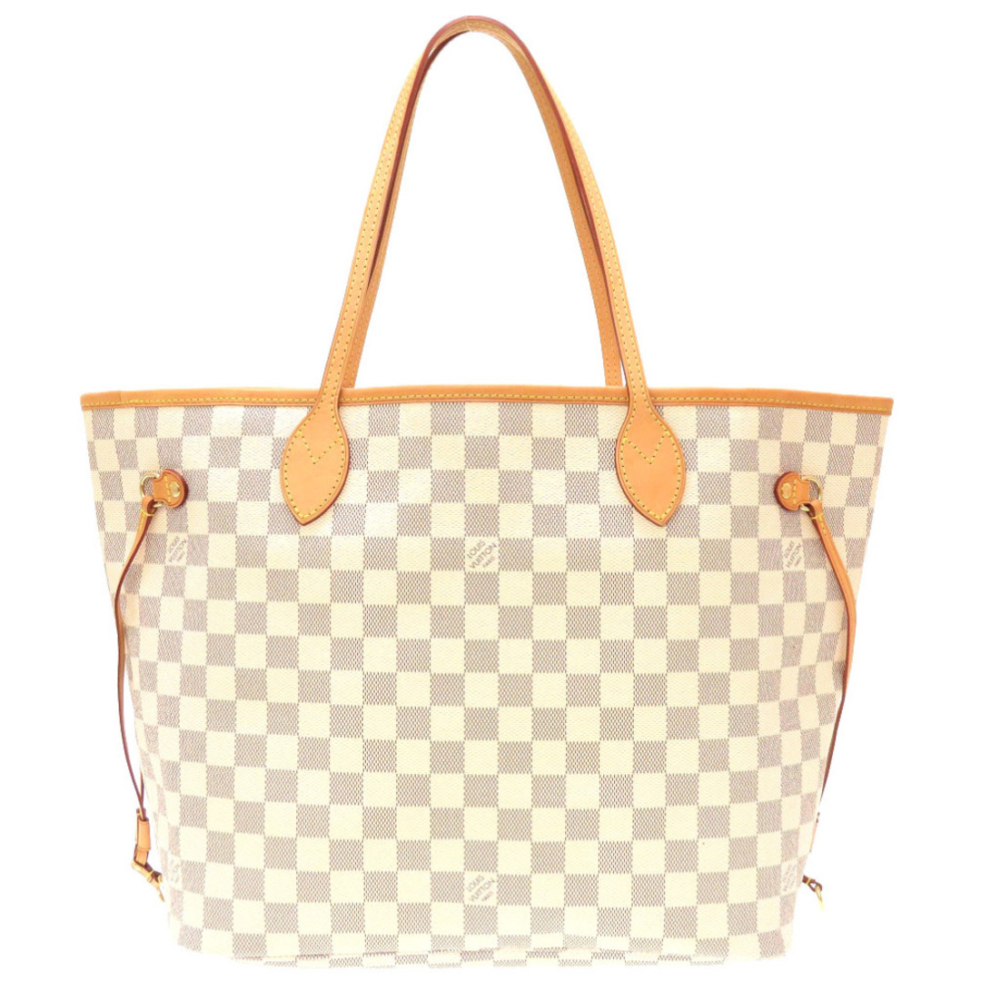 美品 ルイ ヴィトン ダミエ アズール 新型 ネヴァーフルMM N41361 トートバッグ バッグ LV 0096  LOUIS VUITTON