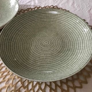 ARABIA - 新品 24h Avec plate 24㎝ グリーンの通販 by