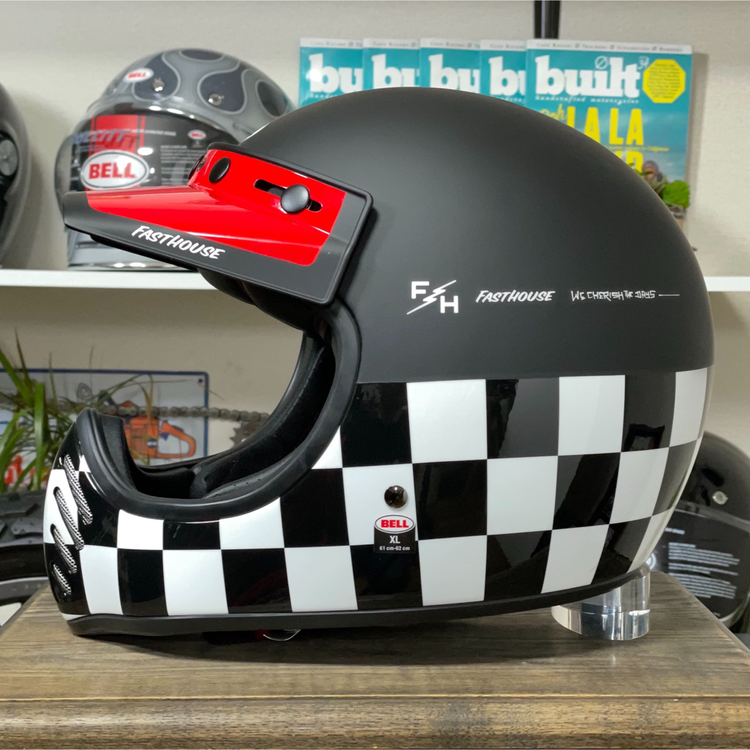 BELL - BELL moto-3 ベル モト3 オフロードヘルメット チェッカーズ/M