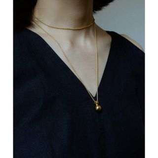 アーバンリサーチ(URBAN RESEARCH)の【GOLD】『別注』Naotokojima*URBAN RESEARCH long ball necklace(ネックレス)