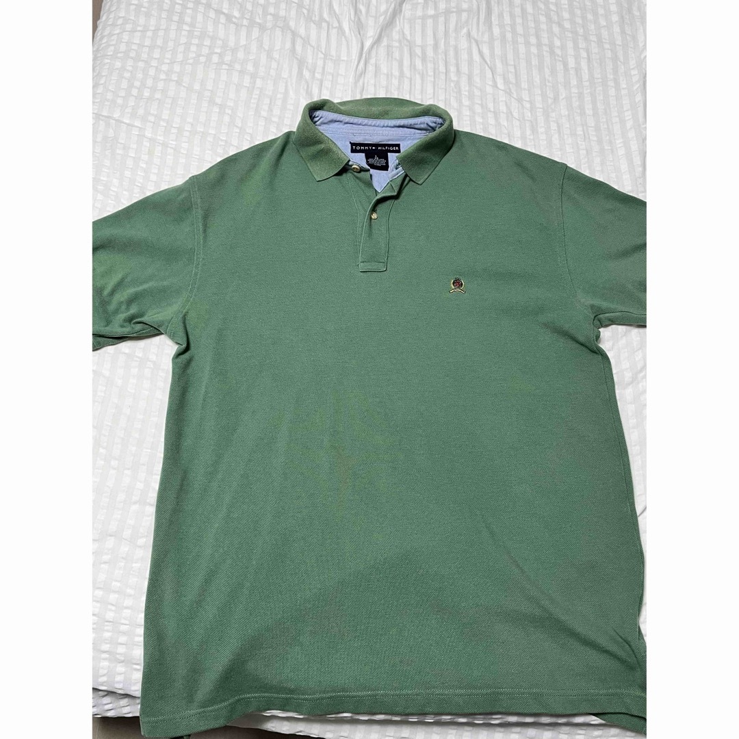 TOMMY HILFIGER(トミーヒルフィガー)のTOMMY 00s'  ポロシャツ 半袖 サイズL程度 メンズのトップス(ポロシャツ)の商品写真