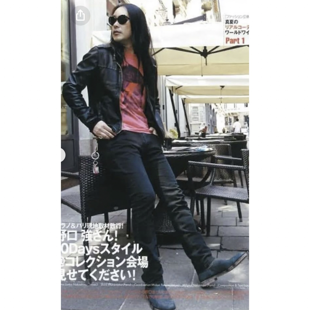 Rick Owens(リックオウエンス)のRick Owens RU5762 ブラック M レザージャケット ライダース  メンズのジャケット/アウター(ライダースジャケット)の商品写真