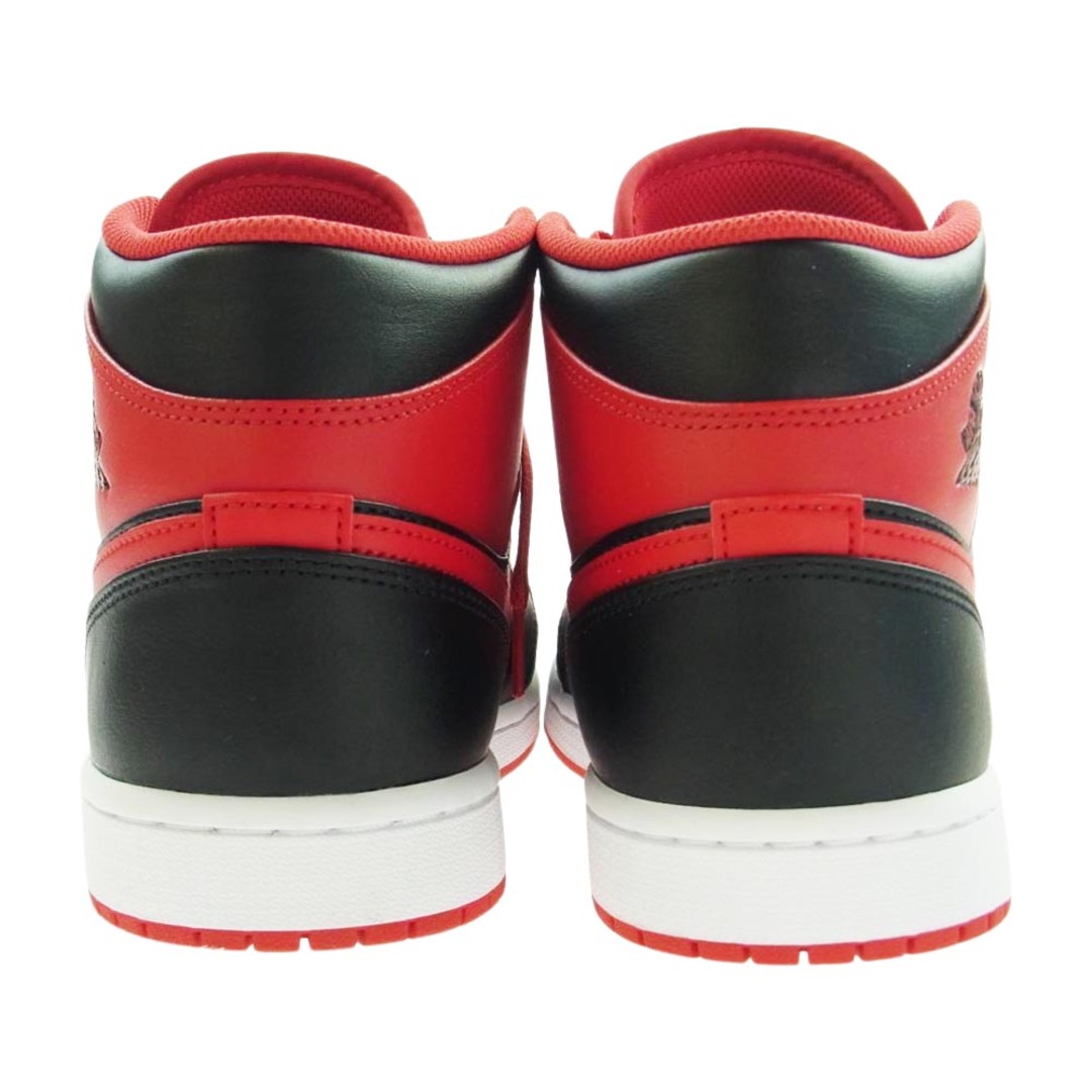 NIKE ナイキ スニーカー DQ8426-060 1 MID BRED TOE ミッド ブレッドトゥ ミッドカット スニーカー ブラック系 レッド系 26.5cm【新古品】【未使用】