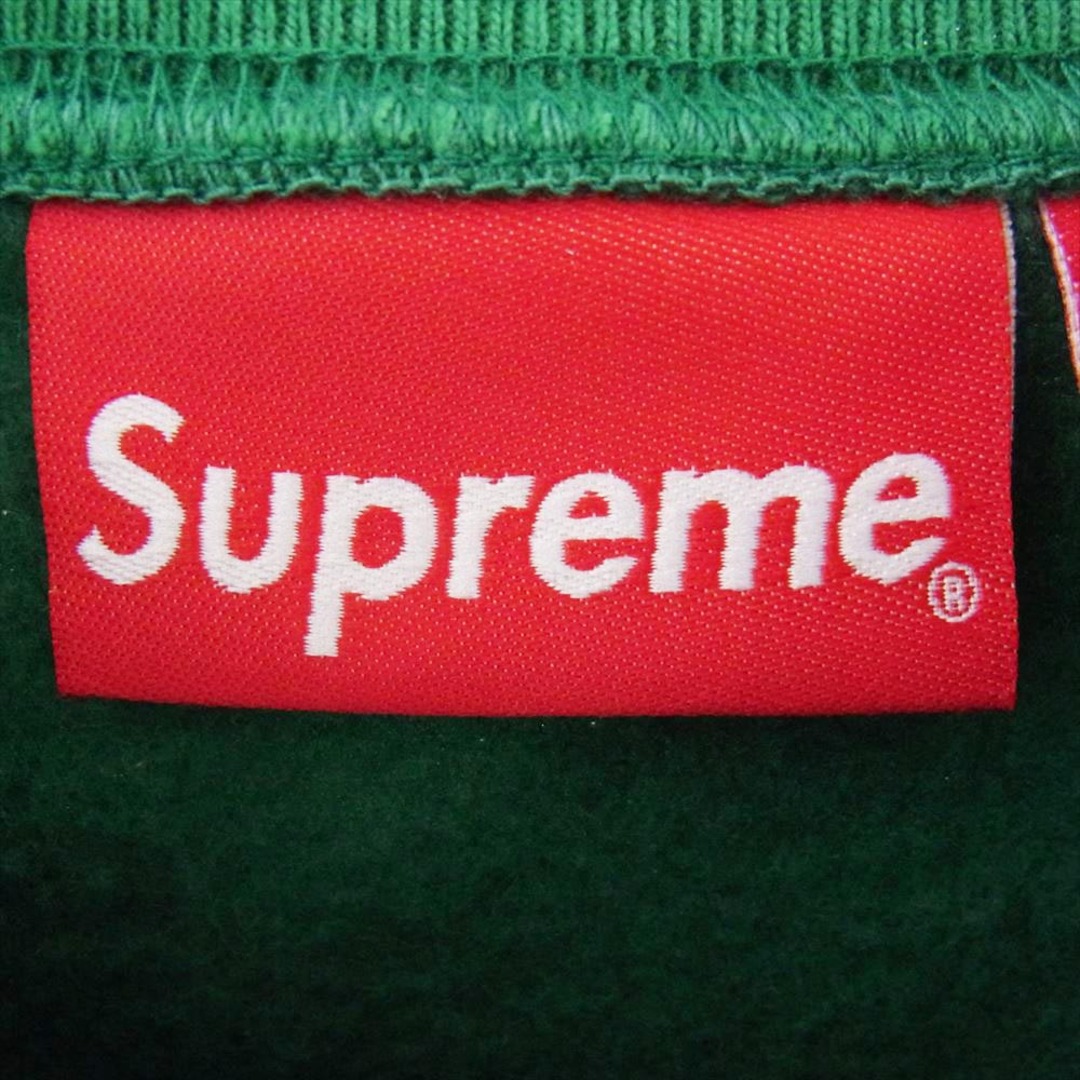 L 緑 Supreme Nyc Crewneck Light Pine 新品