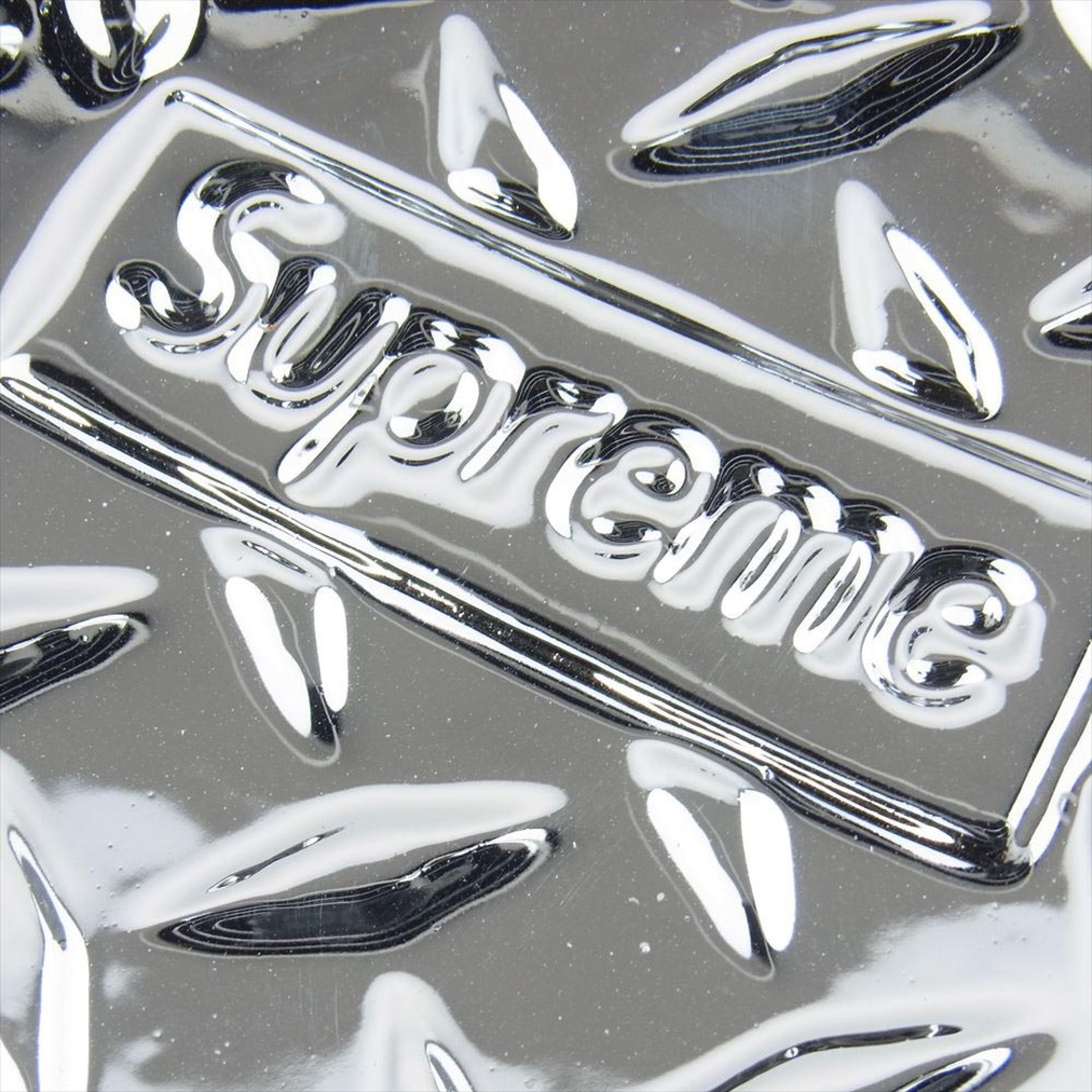 Supreme シュプリーム 23SS Diamond Plate Dog Bowl ダイヤモンド プレート ドック ボウル シルバー系【新古品】【未使用】