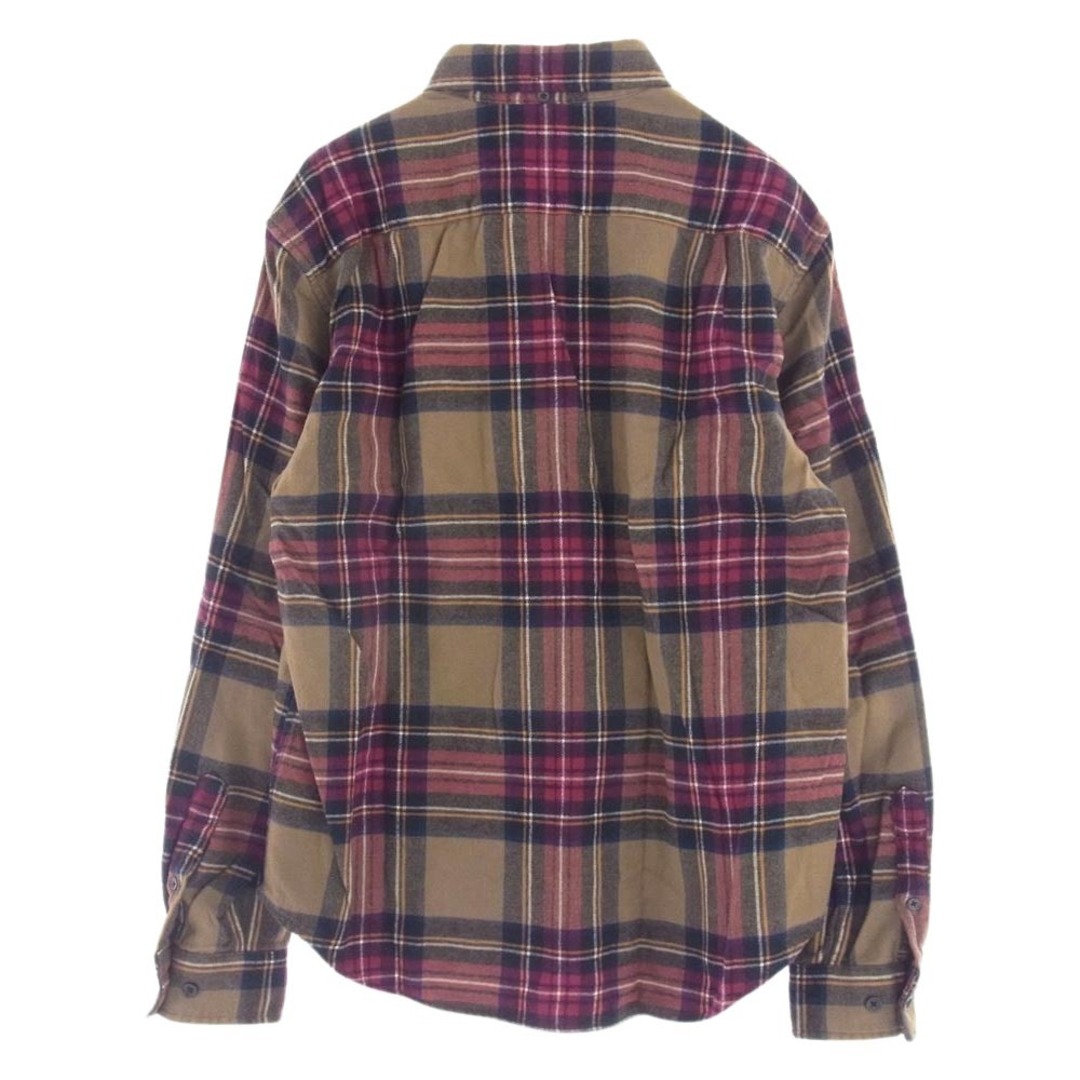 supreme 19aw tartan flannel shirt サイズS