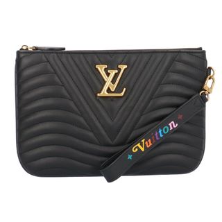 LOUIS VUITTON - 流行りのグリーン ルイヴィトン レザー クラッチ