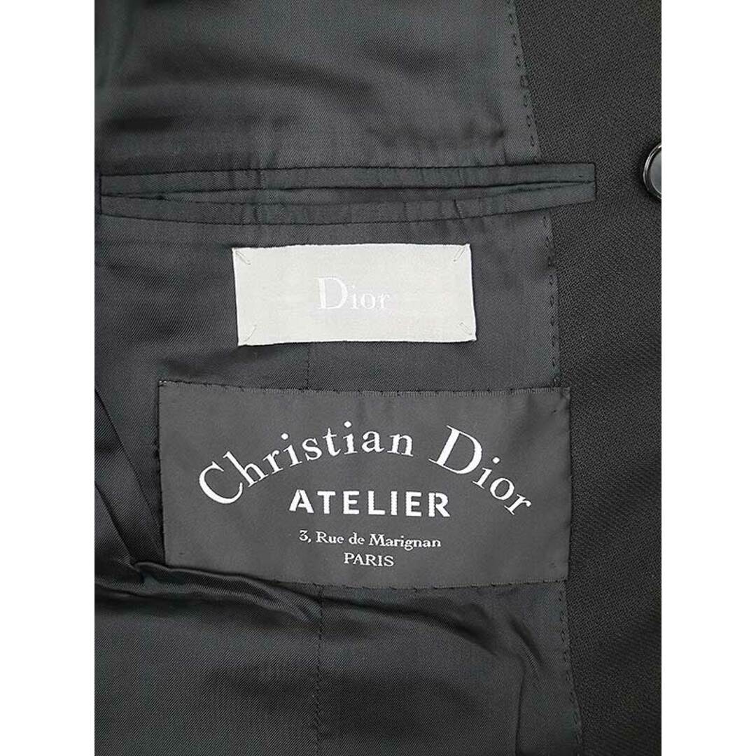 Dior(ディオール)のDior HOMME ディオールオム 18AW ATELIER ダブルブレストテーラードジャケット ブラック 54 メンズのジャケット/アウター(テーラードジャケット)の商品写真