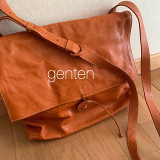 ゲンテン(genten)のgenten ゲンテン　ショルダーバッグ 斜めがけ メッセンジャーバッグ(ショルダーバッグ)