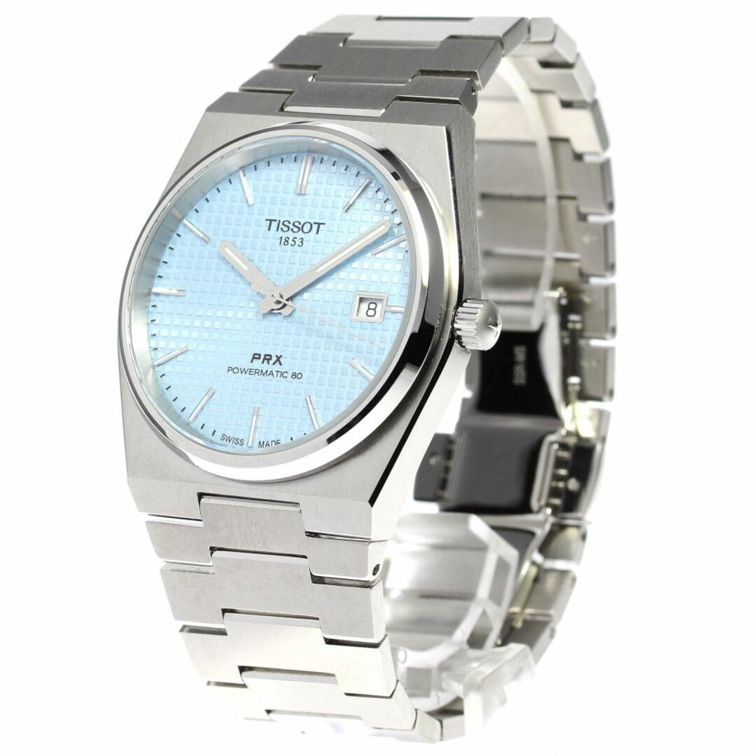 TISSOT(ティソ)のティソ TISSOT T137407A PRX パワーマティック80 デイト 自動巻き メンズ 極美品 箱・保証書付き_782327 メンズの時計(腕時計(アナログ))の商品写真