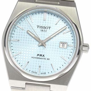 ティソ(TISSOT)のティソ TISSOT T137407A PRX パワーマティック80 デイト 自動巻き メンズ 極美品 箱・保証書付き_782327(腕時計(アナログ))