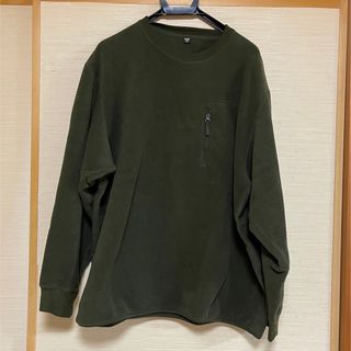 ユニクロ(UNIQLO)のUNIQLOフリースモスグリーン 3L(その他)