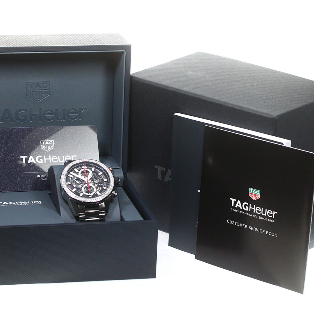 TAG Heuer(タグホイヤー)のタグホイヤー TAG HEUER CAR201P.BA0766 カレラ キャリバー HEUER01 ダイヤベゼル 自動巻き メンズ 美品 箱・保証書付き_780506 メンズの時計(腕時計(アナログ))の商品写真