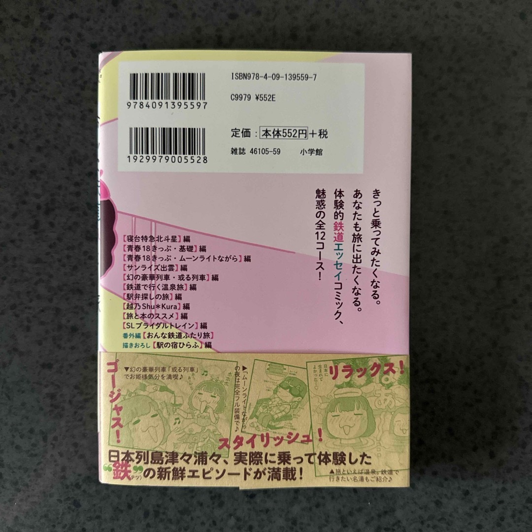 小学館(ショウガクカン)のおんな鉄道ひとり旅 エンタメ/ホビーの漫画(少女漫画)の商品写真