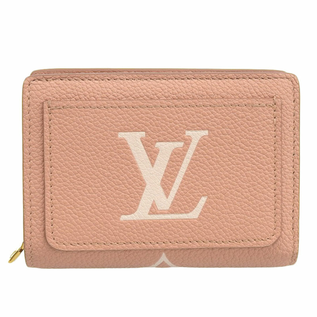 極美品　Louis Vuitton 2つ折り財布 ポルトフォイユクレア  ローズnanaブランド全商品