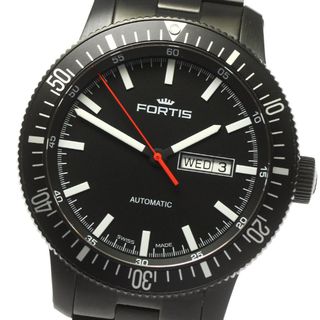 フォルティス(FORTIS)のフォルティス FORTIS 647.18.158 コスモノート デイデイト 自動巻き メンズ 極美品 保証書付き_781318(腕時計(アナログ))