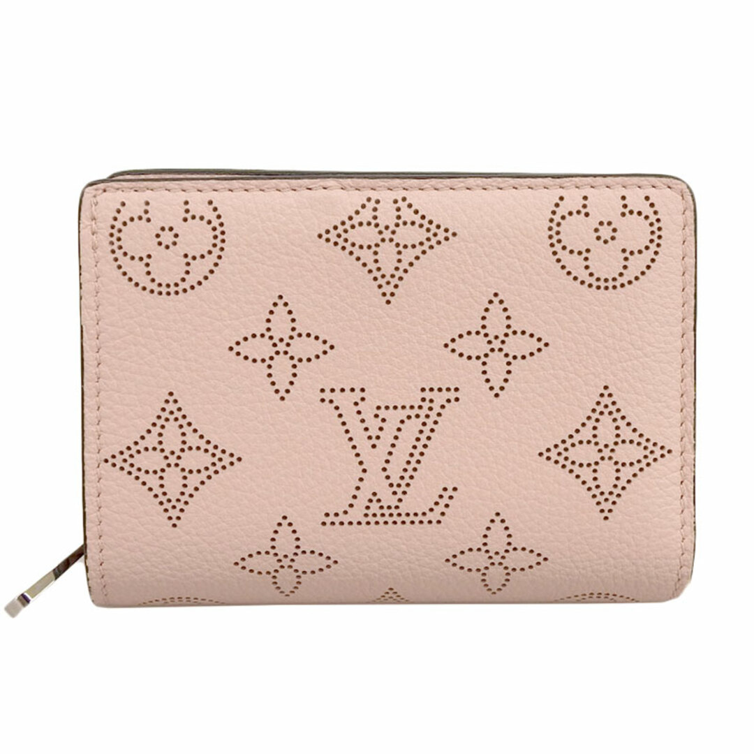 ルイヴィトン LOUIS VUITTON マヒナ コンパクトウォレット ポルトフォイユ・クレア 二つ折り財布 マグノリア M80629  新入荷 LV1450