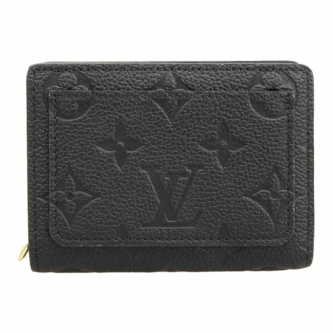 ルイヴィトン LOUIS VUITTON モノグラム・アンプラント ポルトフォイユ・クレア コンパクトウォレット ノワール M80151  新入荷 LV1452