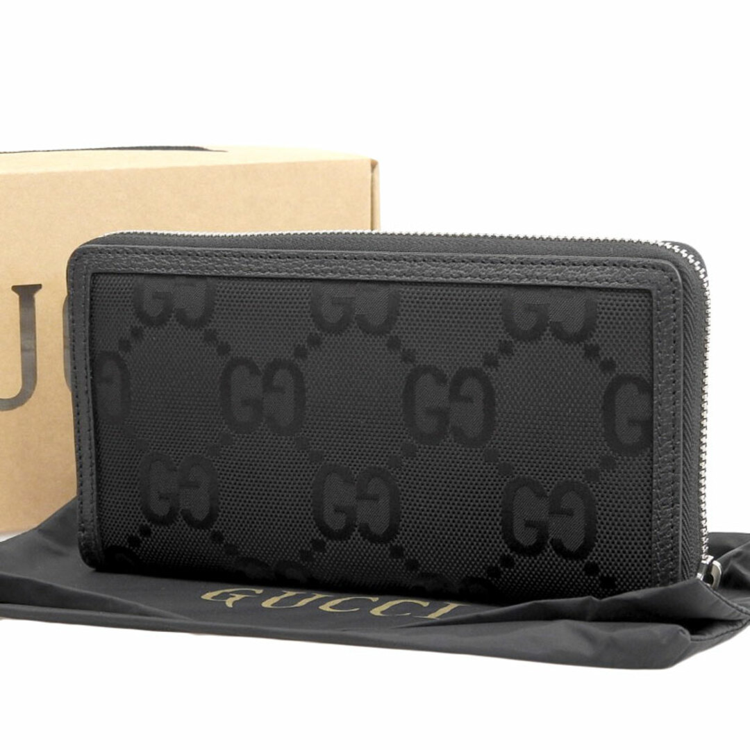 Gucci - グッチ GUCCI グッチオブザグリッド ジップアラウンド