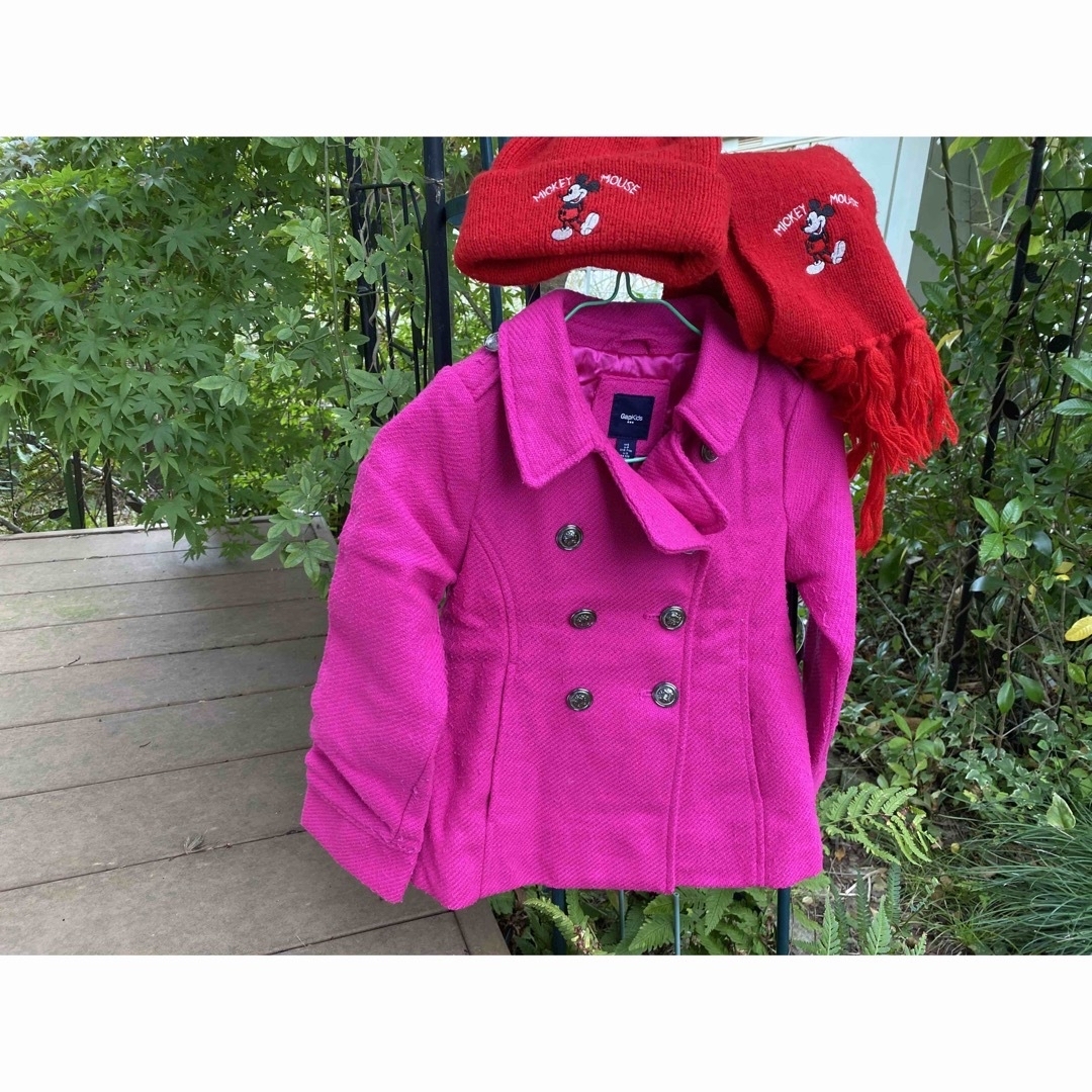 GAP Kids(ギャップキッズ)のkids コート キッズ/ベビー/マタニティのキッズ服女の子用(90cm~)(コート)の商品写真