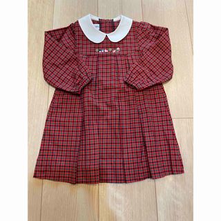 ファミリア   チェック　ワンピース&ブラウスキッズ服女の子用(90cm~)