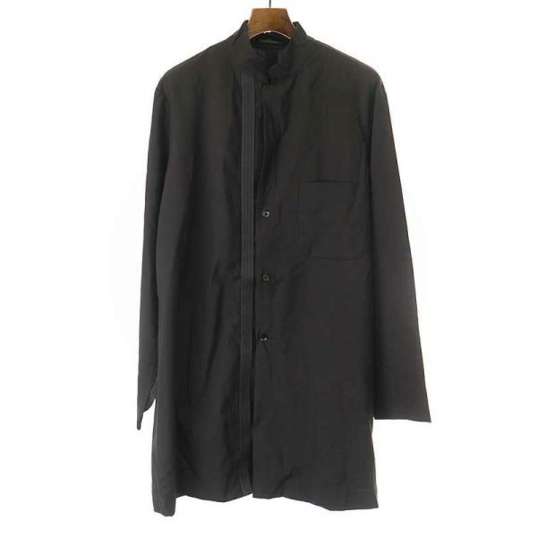 Yohji Yamamoto POUR HOMME ヨウジヤマモト プールオム 2000SS アジアの不良 シートベルト ウールスタンドカラージャケット ブラック 2