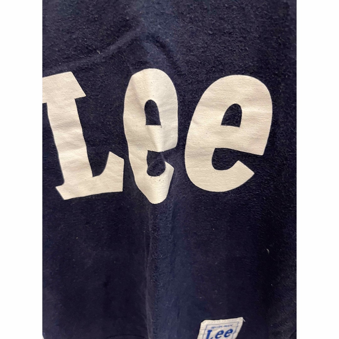 Lee(リー)のLee リー　半袖　Tシャツ　男の子　女の子　ネイビー　黒　ロゴ　ビックロゴ キッズ/ベビー/マタニティのキッズ服男の子用(90cm~)(Tシャツ/カットソー)の商品写真