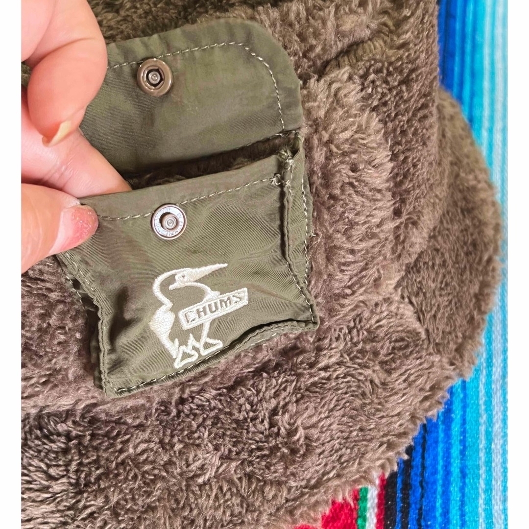 CHUMS - 新品 CHUMS Fleece リバーシブルハット チャムス bkの CHUMS - 新品 CHUMS Fleece リバーシブルハット チャムス bkの