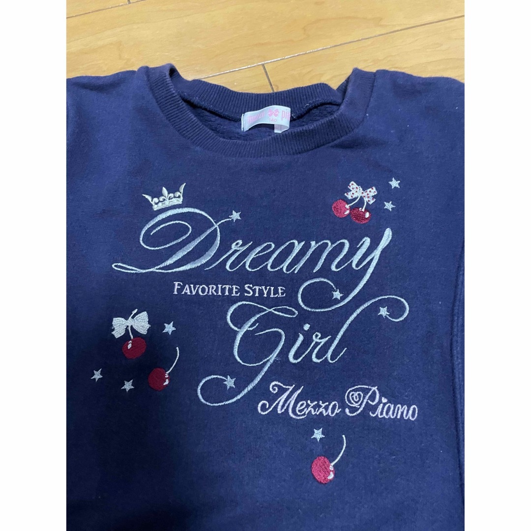 mezzo piano(メゾピアノ)のワンピース　140 キッズ/ベビー/マタニティのキッズ服女の子用(90cm~)(ワンピース)の商品写真