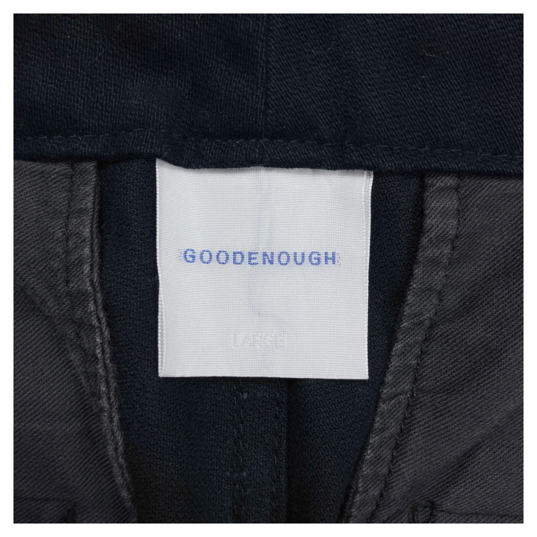 GOODENOUGH(グッドイナフ)の00s Y2K GOODENOUGH グッドイナフ モールスキンパンツ ブラック メンズのパンツ(チノパン)の商品写真