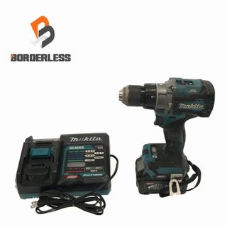 マキタ(Makita)の☆中古品☆makita マキタ 40Vmax 震動ドライバドリル HP001G バッテリー(BL4025) 充電器付き 電動工具 ドリルドライバー 80754(工具)