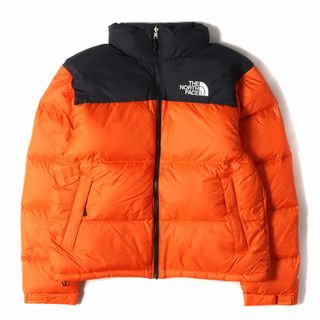 ノースフェイス(THE NORTH FACE) オレンジ ダウンジャケット(メンズ