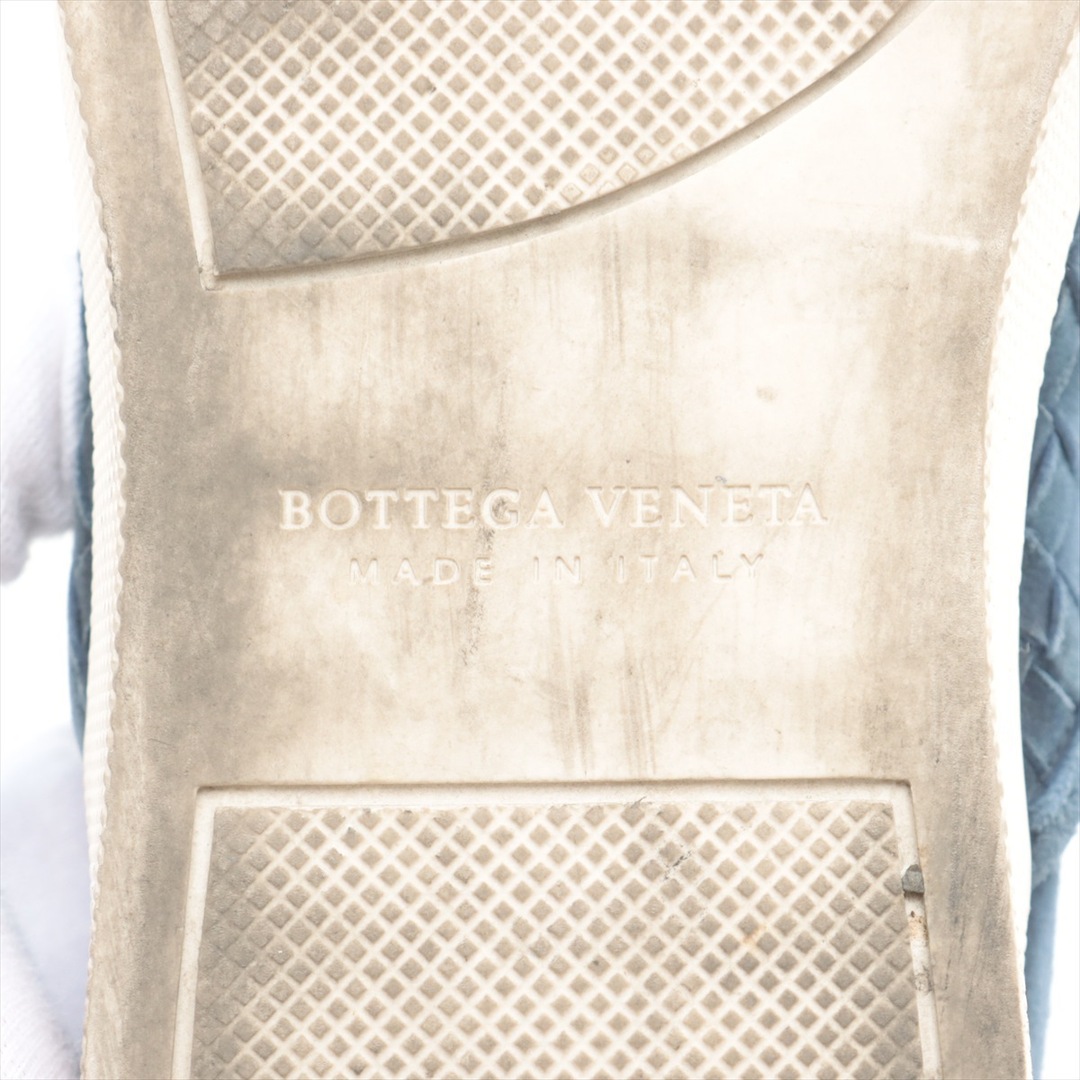 Bottega Veneta(ボッテガヴェネタ)のボッテガヴェネタ イントレチャート スエード サイズ不明 ネイビー レディ レディースの靴/シューズ(スニーカー)の商品写真