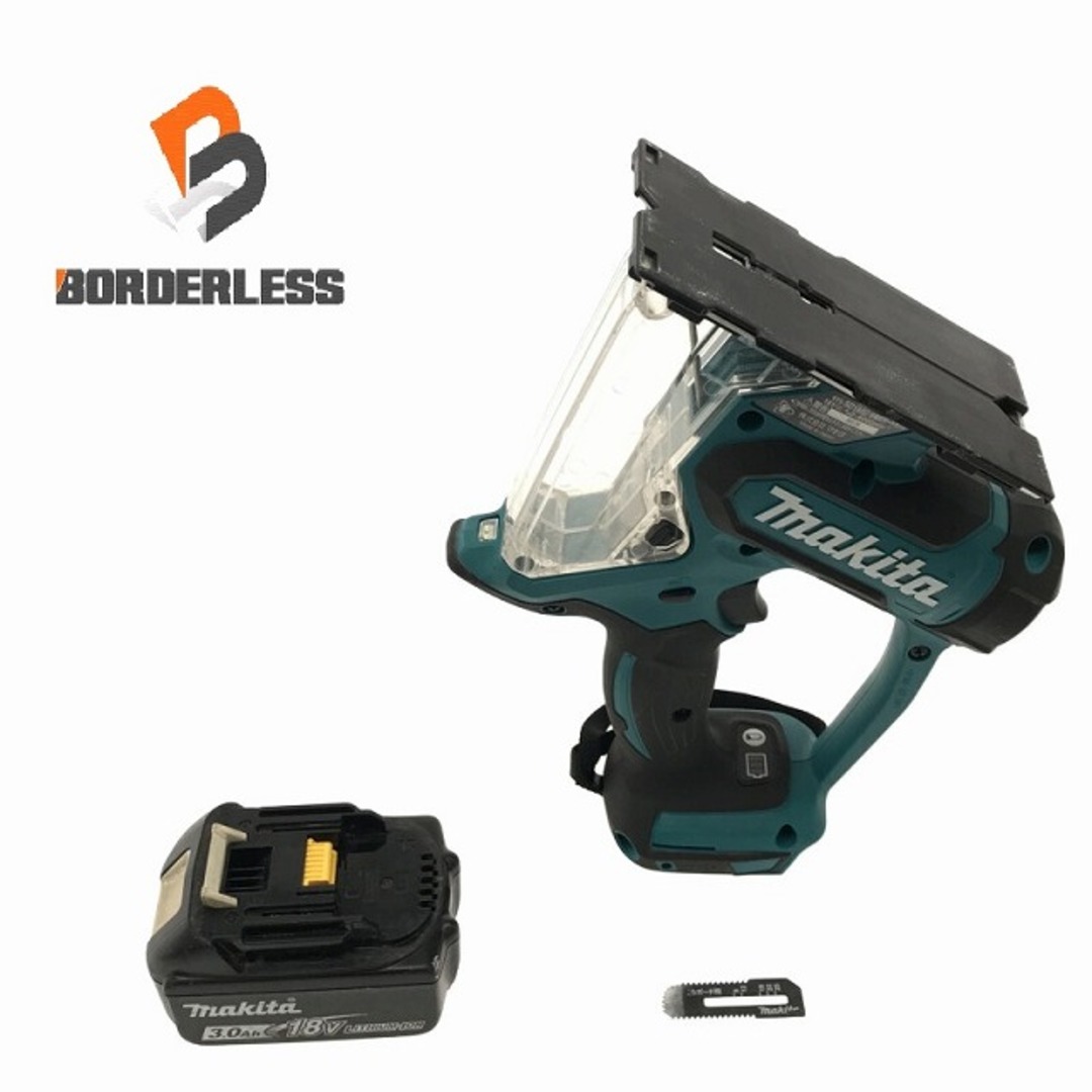 ☆品☆makita マキタ 18V 充電式ボードカッタ　SD180D　本体+バッテリー（18V3.0Ah） 81099工具