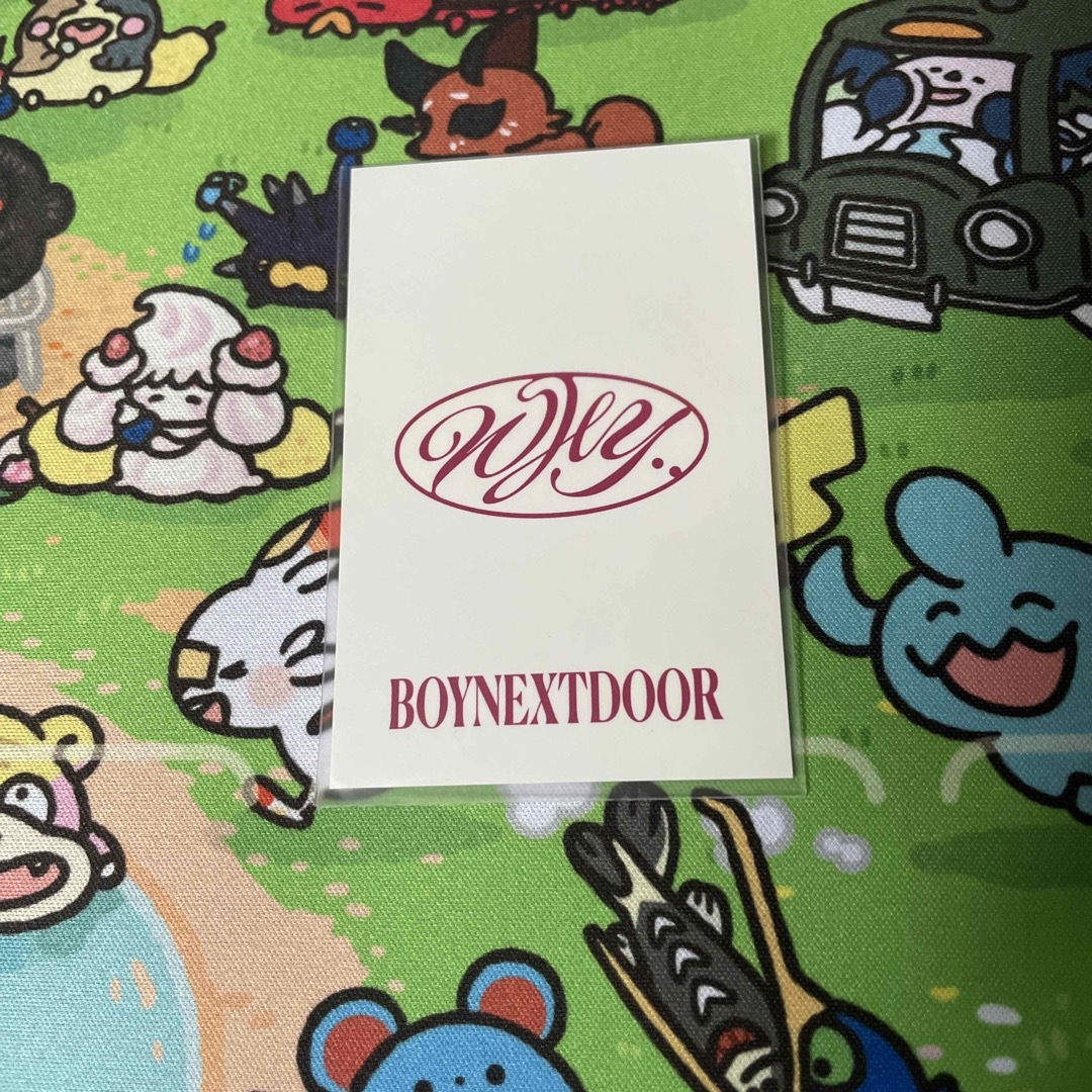 boynextdoor weverse japan ラキドロ　トレカ　リウ