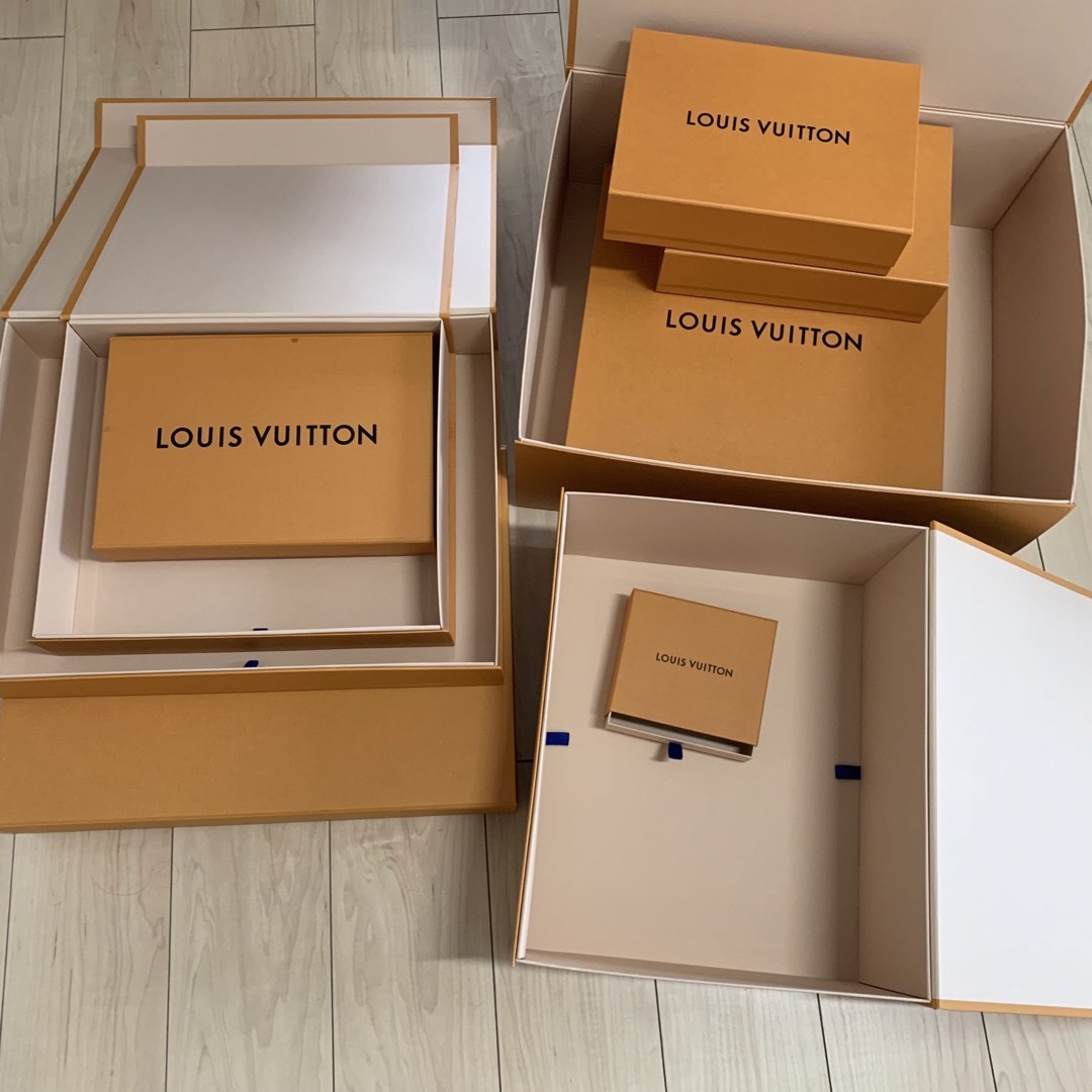 ルイヴィトン空箱 10個セット 化粧箱 ショップ袋 ショッパー | フリマアプリ ラクマ