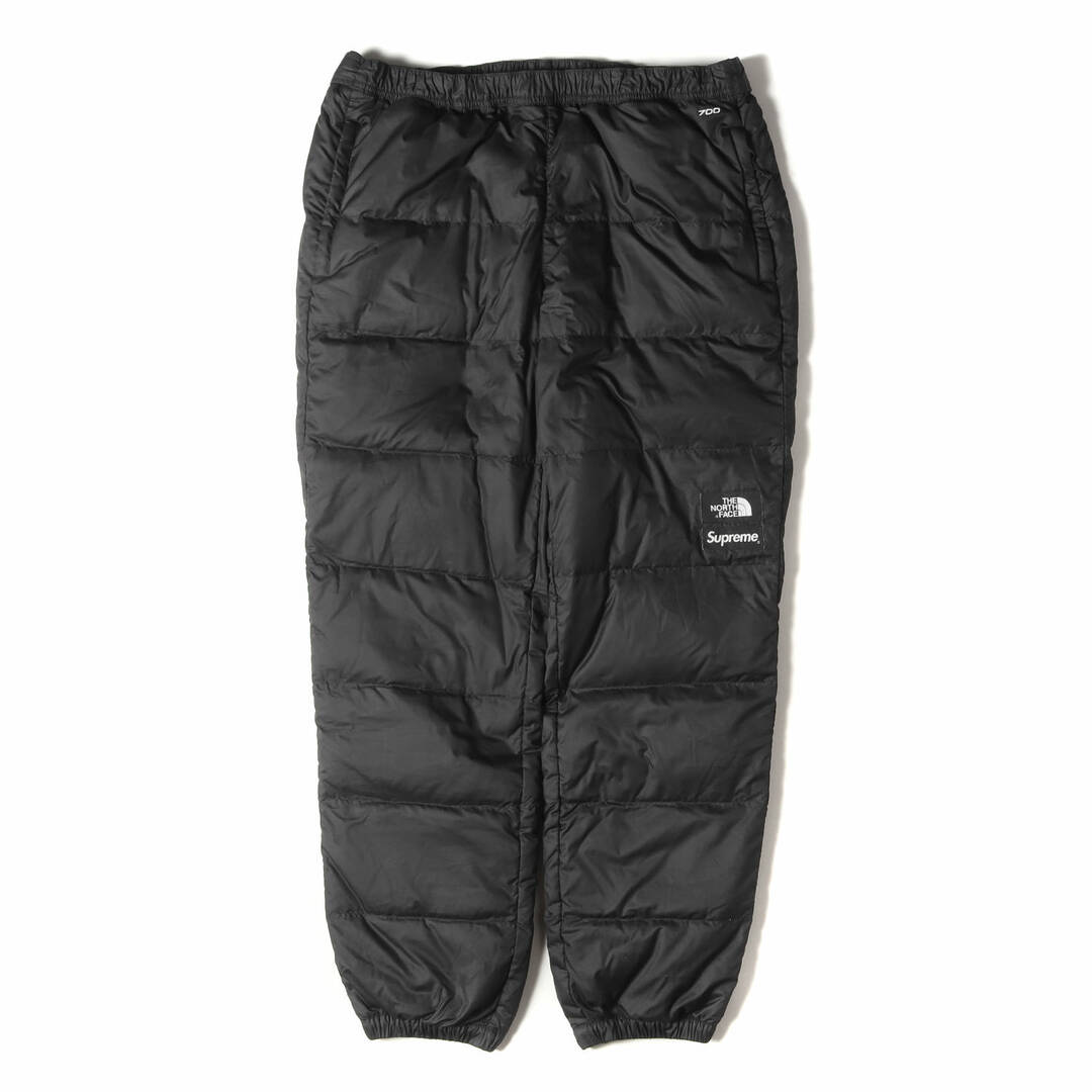 Supreme シュプリーム パンツ サイズ:L 16AW THE NORTH FACE ノースフェイス ヌプシ ダウン パンツ Nuptse Pant ブラック 黒 ボトムス ズボン コラボ【メンズ】