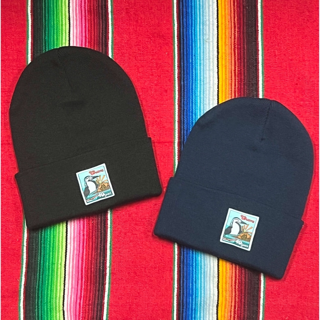 CHUMS(チャムス)のCHUMS 40YEARS Knit Cap チャムス ニットキャップ　b メンズの帽子(ニット帽/ビーニー)の商品写真