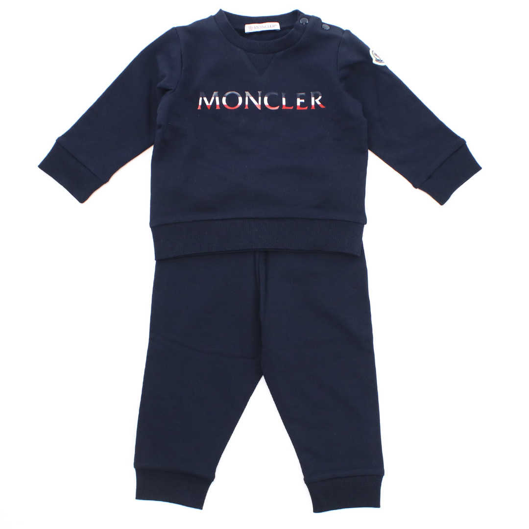 MONCLER(モンクレール)のMONCLER モンクレール 8M00005 セットアップ ネイビー系 ベビー キッズ/ベビー/マタニティのベビー服(~85cm)(その他)の商品写真