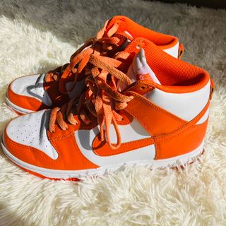 ナイキ(NIKE)のNIKE DUNK HI RETRO ORANGE BLAZE ナイキ ダンク(スニーカー)