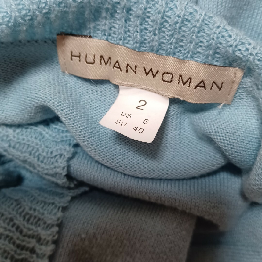 HUMAN WOMAN(ヒューマンウーマン)のレディース トップス レディースのトップス(カットソー(長袖/七分))の商品写真