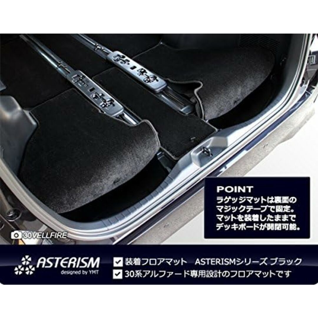 ASTERISM 30系 アルファード S-Cパッケージ フロア+ラゲッジ-