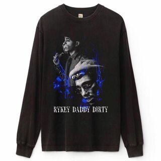 RYKEY DADDY DIRTY ロンＴ rap hiphop music(Tシャツ/カットソー(七分/長袖))