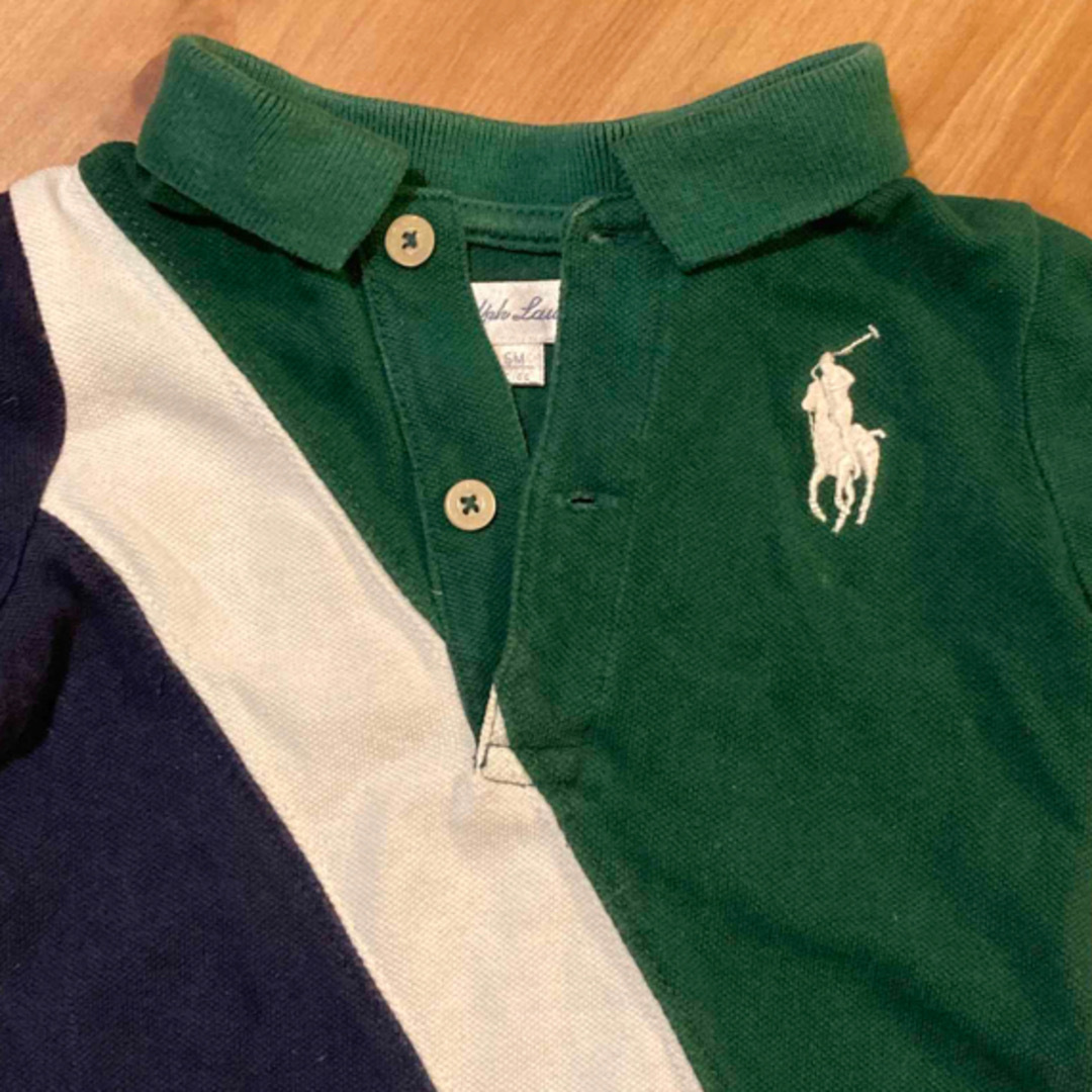 Ralph Lauren(ラルフローレン)のラルフローレン　カバーオール6M / 70 2着セット キッズ/ベビー/マタニティのベビー服(~85cm)(カバーオール)の商品写真