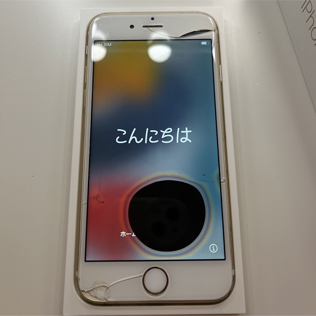iPhone(アイフォーン)のiPhone6s 64GB ゴールド　gold スマホ/家電/カメラのスマートフォン/携帯電話(スマートフォン本体)の商品写真