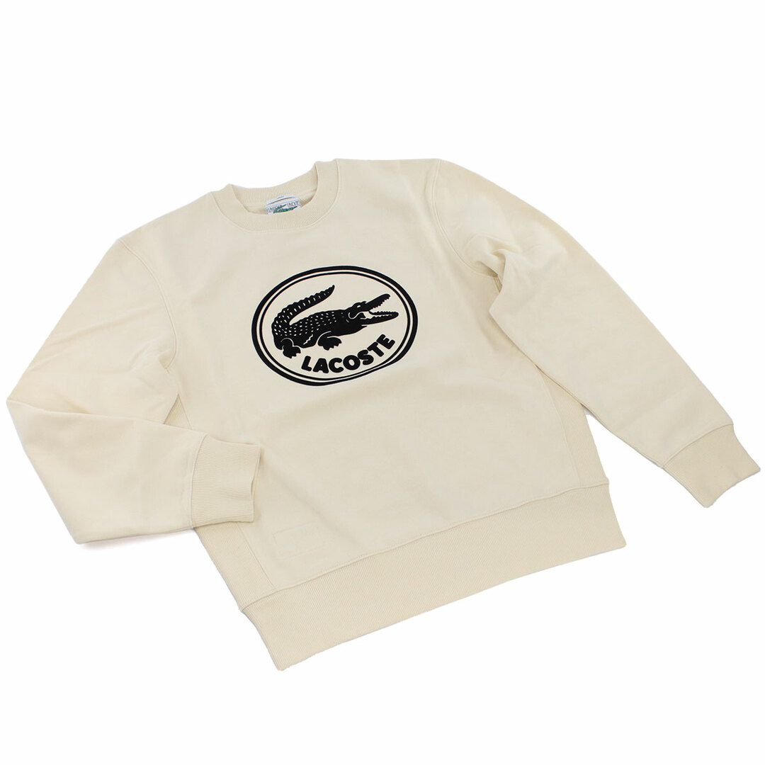 （※）LACOSTE　ラコステ　スエット　ベージュ　L