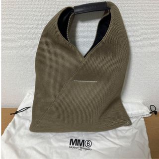 【新品未使用】 MM6 Maison Margiela エムエムシックス グレイニーレザー ジャパニーズバッグ SB6WD0013P4344 【BRUSHED NICKEL】