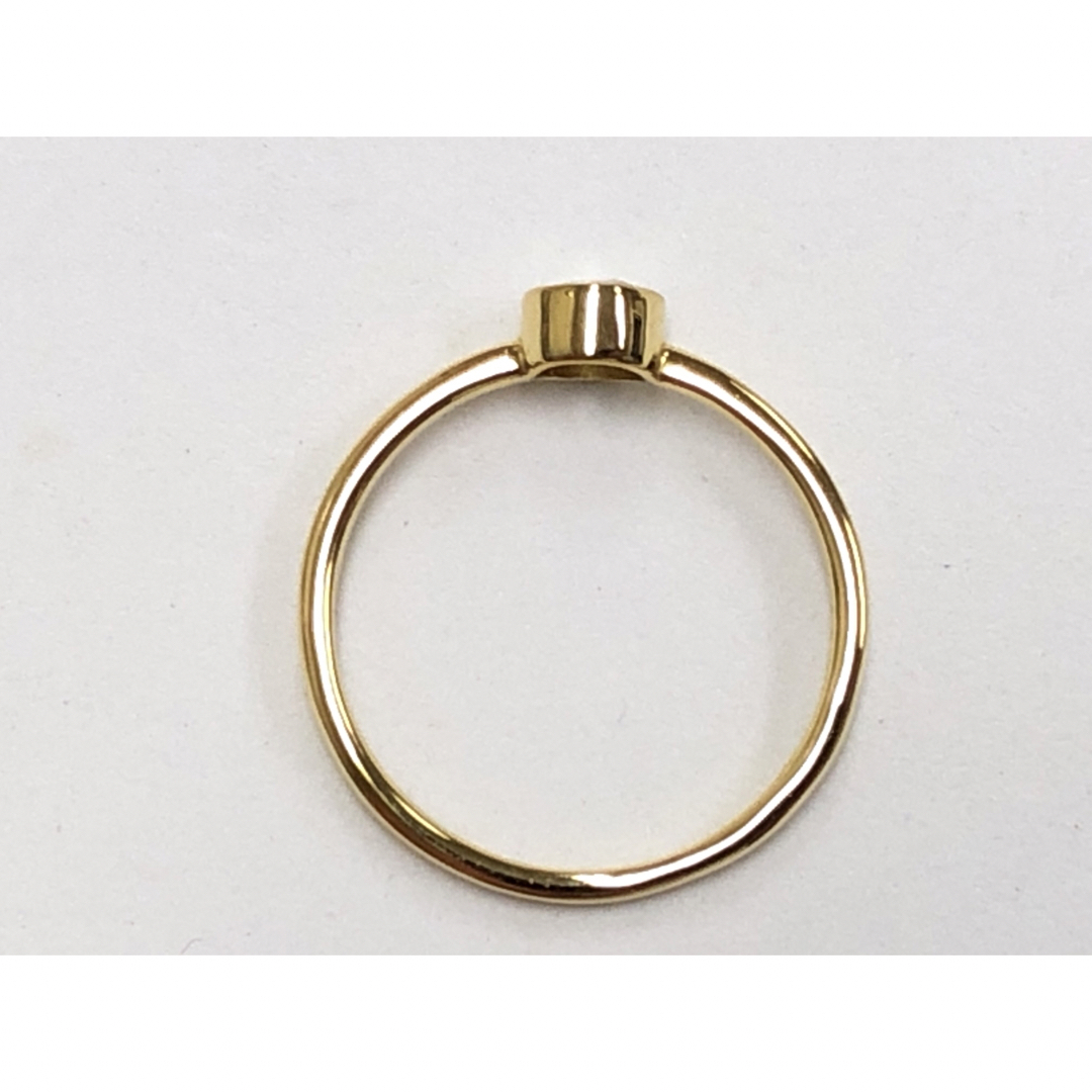 K18  0.142  K   SI-1  ローズカット　リング レディースのアクセサリー(リング(指輪))の商品写真