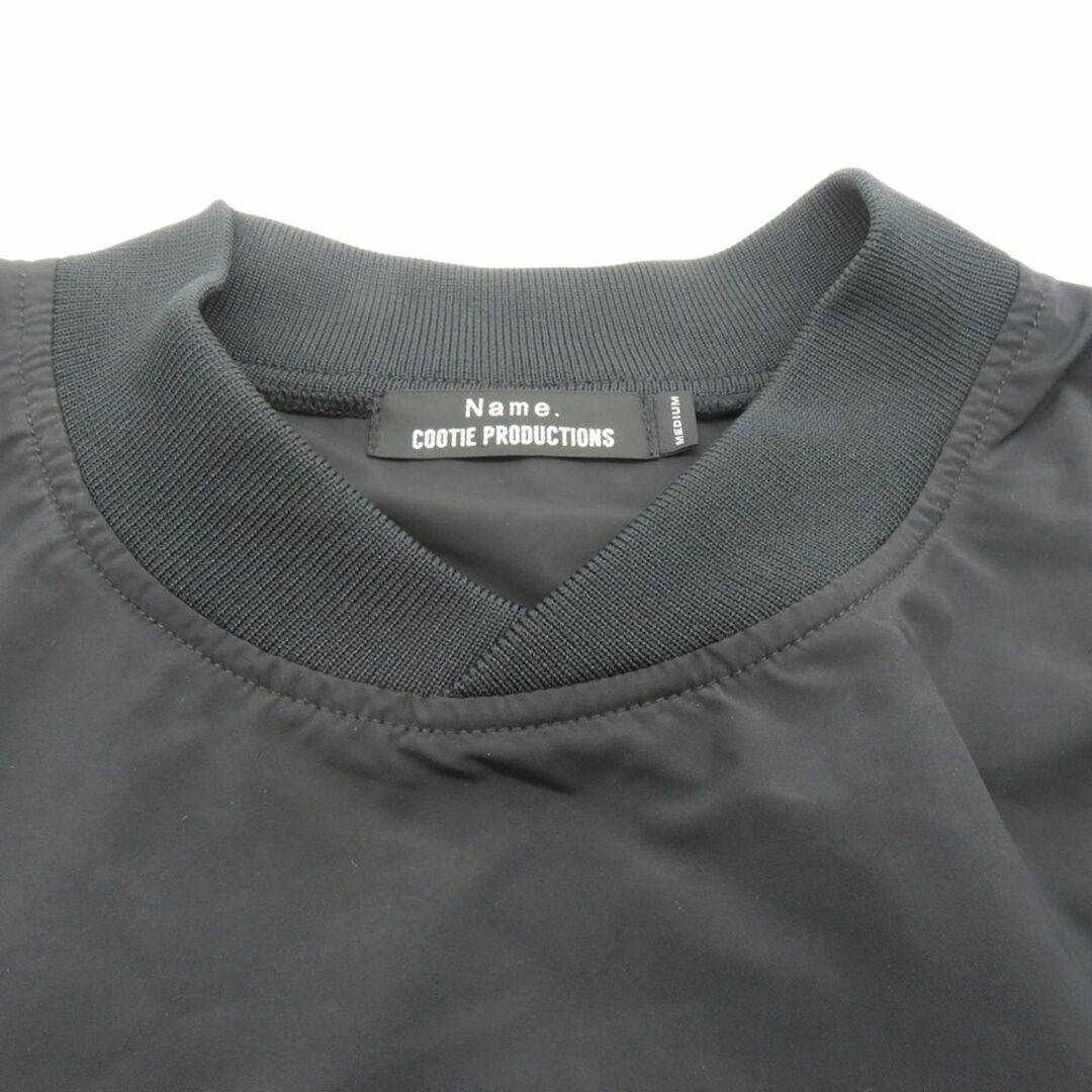 COOTIE(クーティー)のCOOTIE 21aw NAME. POLYESTER TAFFETA FOOTBALL L/S TEE BLACK メンズのトップス(その他)の商品写真